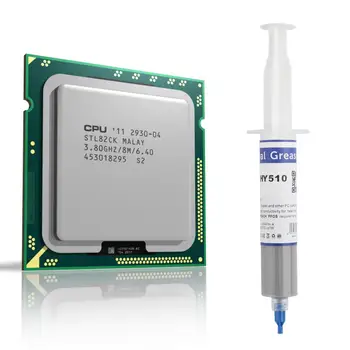 HY510 Thermal Conductive Silicone Grease Paste for GPU CPU Chipset Cooling PC Computer Cooling Accessories
HY510 Thermal Conductive Silicone Grease Paste for GPU CPU Chipset Cooling PC Computer Cooling Accessories