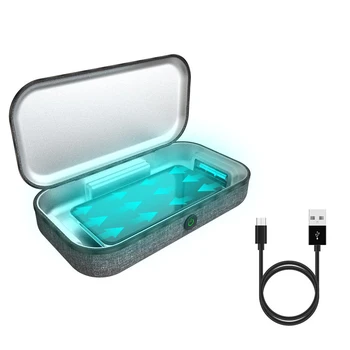 KS-S01 UV Sterilization Disinfection Box Safety Protection Mask Watch Mobile Phone Headphones Sterilizer
KS-S01 UV Sterilization Disinfection Box Safety Protection Mask Watch Mobile Phone Headphones Sterilizer