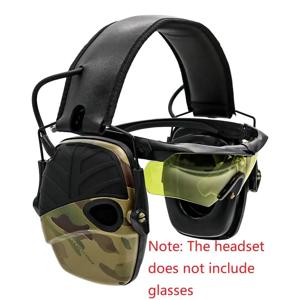 Protective earmuffs electronic shooting headphone anti-noise hunting headset tactical hearing protection noise reduction headset
Protective earmuffs electronic shooting headphone anti-noise hunting headset tactical hearing protection noise reduction headset