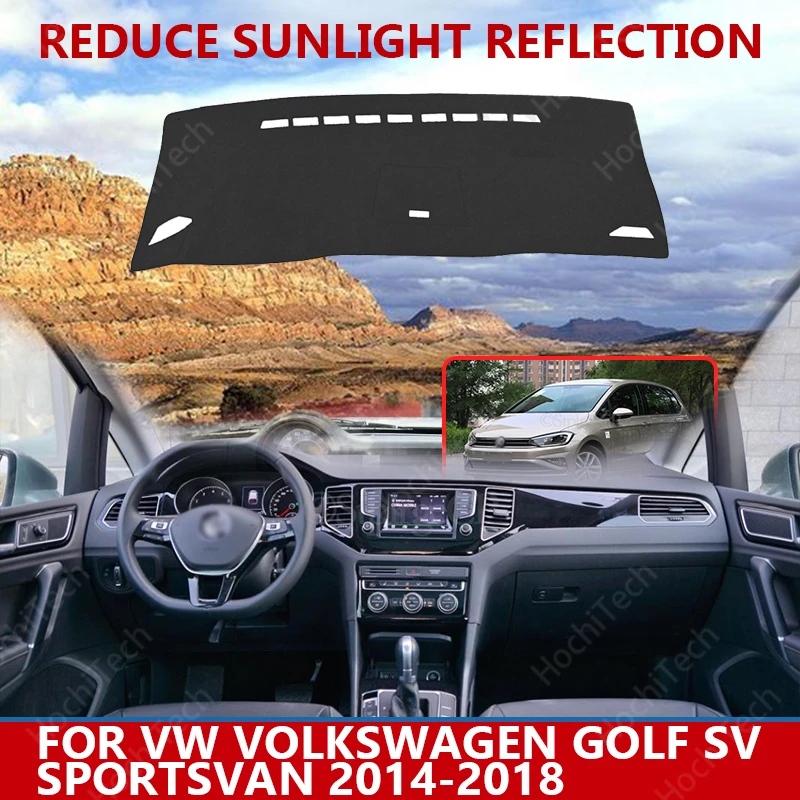 Коврики для VW Volkswagen Golf SV, Sportsvan 2014-2018, аксессуары для стайлинга автомобилей, накладка на приборную панель, ковер, солнцезащитный козырек
Коврики для VW Volkswagen Golf SV, Sportsvan 2014-2018, аксессуары для стайлинга автомобилей, накладка на приборную панель, ковер, солнцезащитный козырек