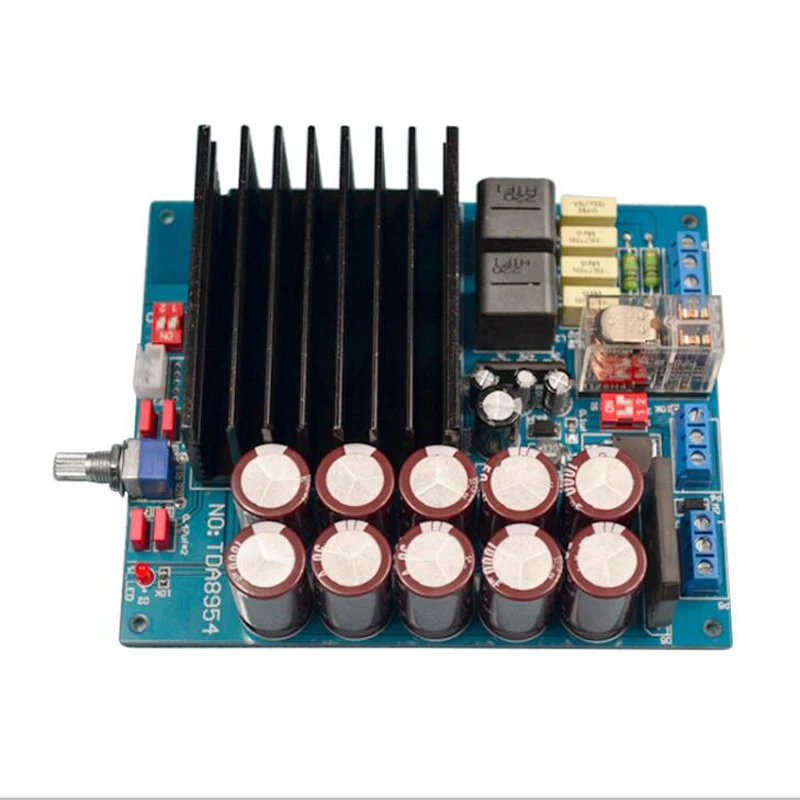 Tda8954 Hifi Fever Digital Amplifier Board Class D Power Board High Power 210W x2 Assembled Board Audio Amplificador
Tda8954 Hifi Fever Digital Amplifier Board Class D Power Board High Power 210W x2 Assembled Board Audio Amplificador