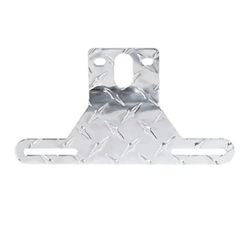 1pc Unique And Shiny Appearance Aluminum Silver Trailer Truck License Plate Light Bracket Holder Stand
1pc Unique And Shiny Appearance Aluminum Silver Trailer Truck License Plate Light Bracket Holder Stand