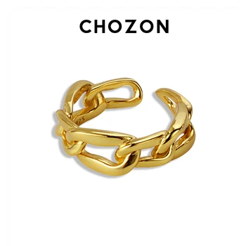 Simple Design S925 Sterling Silver Chain Ring Female Trendy Open Hollow Chain Index Finger Ring 18K Gold Wholesale Lots Bulk 
Simple Design S925 Sterling Silver Chain Ring Female Trendy Open Hollow Chain Index Finger Ring 18K Gold Wholesale Lots Bulk