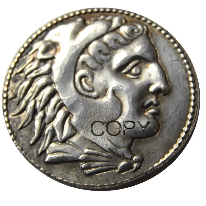 G(37) старинная Серебряная Пуническая tetracharchm монета из Сицилии 300 BC копировальные