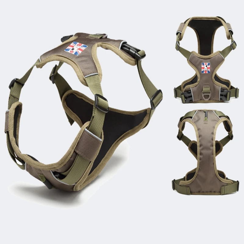 Reflective Pet Dog Harness Adjustable Dog Training Vest For Small Medium Large Dogs Safety Professional Harness Pet Supplies
Reflective Pet Dog Harness Adjustable Dog Training Vest For Small Medium Large Dogs Safety Professional Harness Pet Supplies