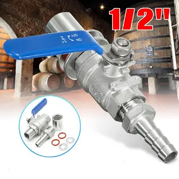 Adeeing 1/2in Stainless Steel Weldless Compact Ball Valve Barb-Homebrew Beer Kettle Pot
Adeeing 1/2in Stainless Steel Weldless Compact Ball Valve Barb-Homebrew Beer Kettle Pot
