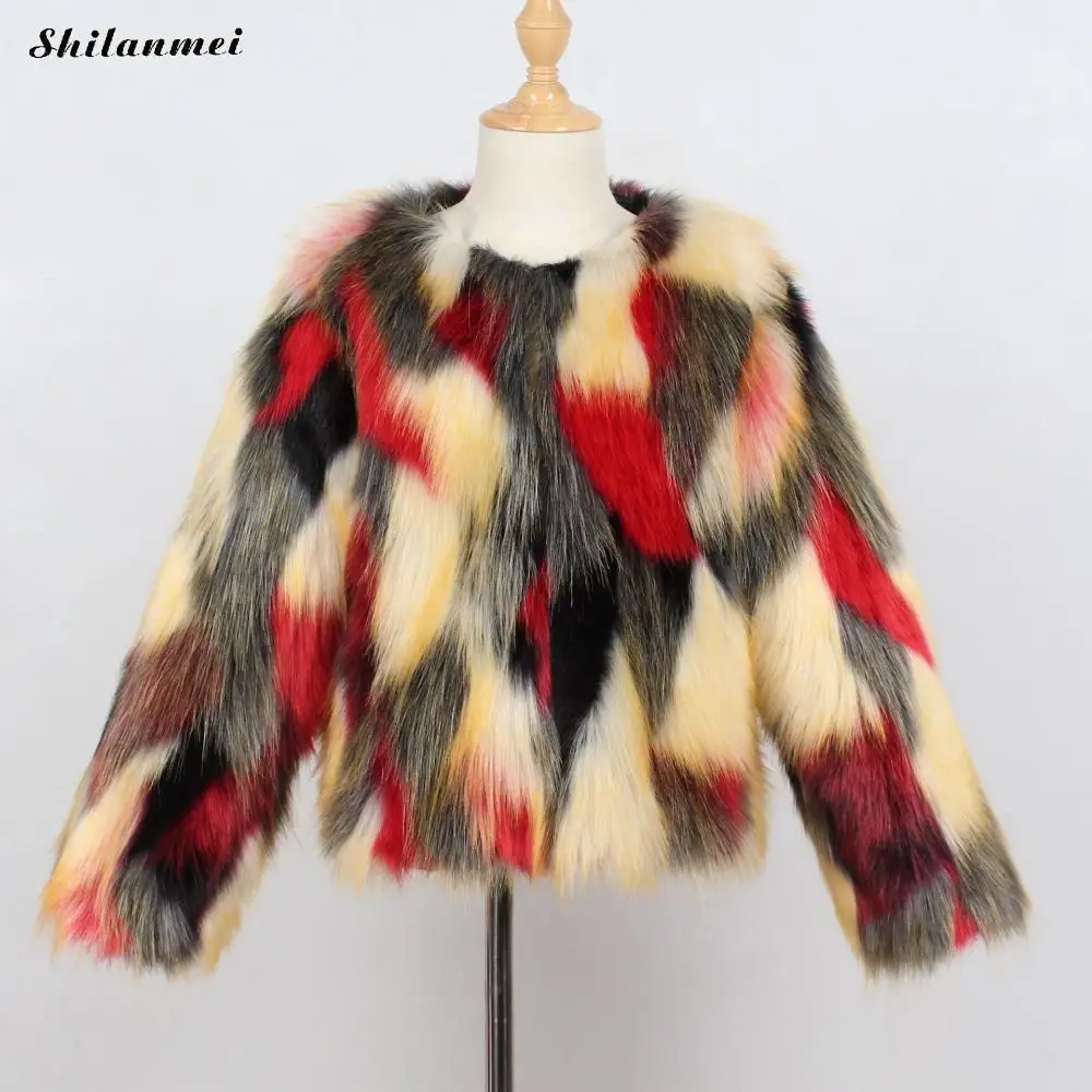 Warm Winter Coat Colorful Young Girl Faux Fur Coat Soft Women Long Sleeve Autumn Female Fur Coat Plus Size Fur Jacket Woman 3xl
Warm Winter Coat Colorful Young Girl Faux Fur Coat Soft Women Long Sleeve Autumn Female Fur Coat Plus Size Fur Jacket Woman 3xl