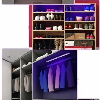 Home Office UV LED Ultraviolet Sterilizer UV Lamp with Infrared Induction for Wardrobe Cabinet Kitchen Cabinet
Home Office UV LED Ultraviolet Sterilizer UV Lamp with Infrared Induction for Wardrobe Cabinet Kitchen Cabinet