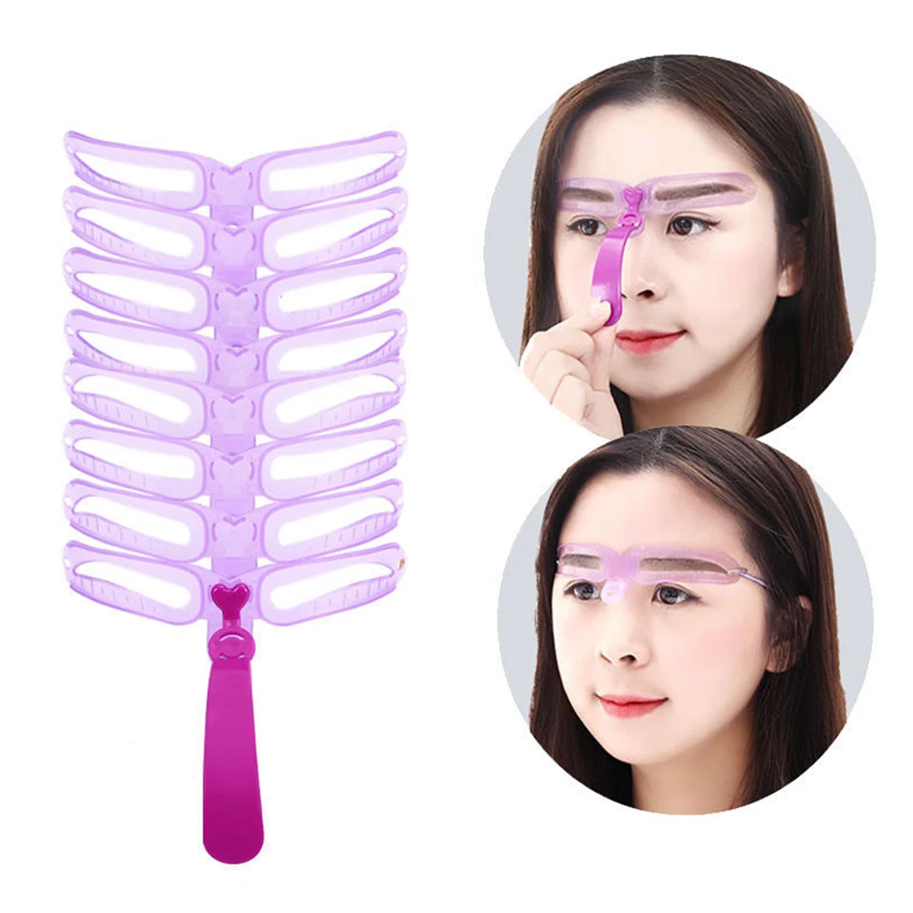 8pcs/set Makeup Eyebrow Stencils Reusable Shaping Grooming Reusable Women Lady Eyebrow Shaper Makeup Kit Tool
8pcs/set Makeup Eyebrow Stencils Reusable Shaping Grooming Reusable Women Lady Eyebrow Shaper Makeup Kit Tool