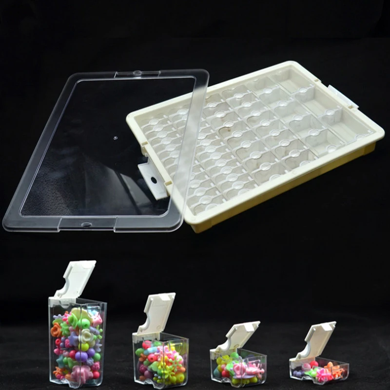 New 42/50/78pcs Diamond painting Boxes Cross Stitch Cases Storage Organizer Diamond Embroidery Accessories Tools Beads container
New 42/50/78pcs Diamond painting Boxes Cross Stitch Cases Storage Organizer Diamond Embroidery Accessories Tools Beads container