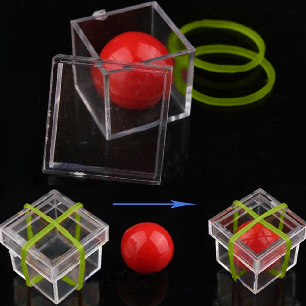 Magic Toy Box Amazing Funny Ball Through Box Illusion Magic Conjure Magician Trick Game Props 
Magic Toy Box Amazing Funny Ball Through Box Illusion Magic Conjure Magician Trick Game Props