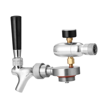 Stainless Steel Mini Beer Spear with Adjustable Tap with CO2 Injector for 2L 3.6L 5L Beer Growler Keg
Stainless Steel Mini Beer Spear with Adjustable Tap with CO2 Injector for 2L 3.6L 5L Beer Growler Keg