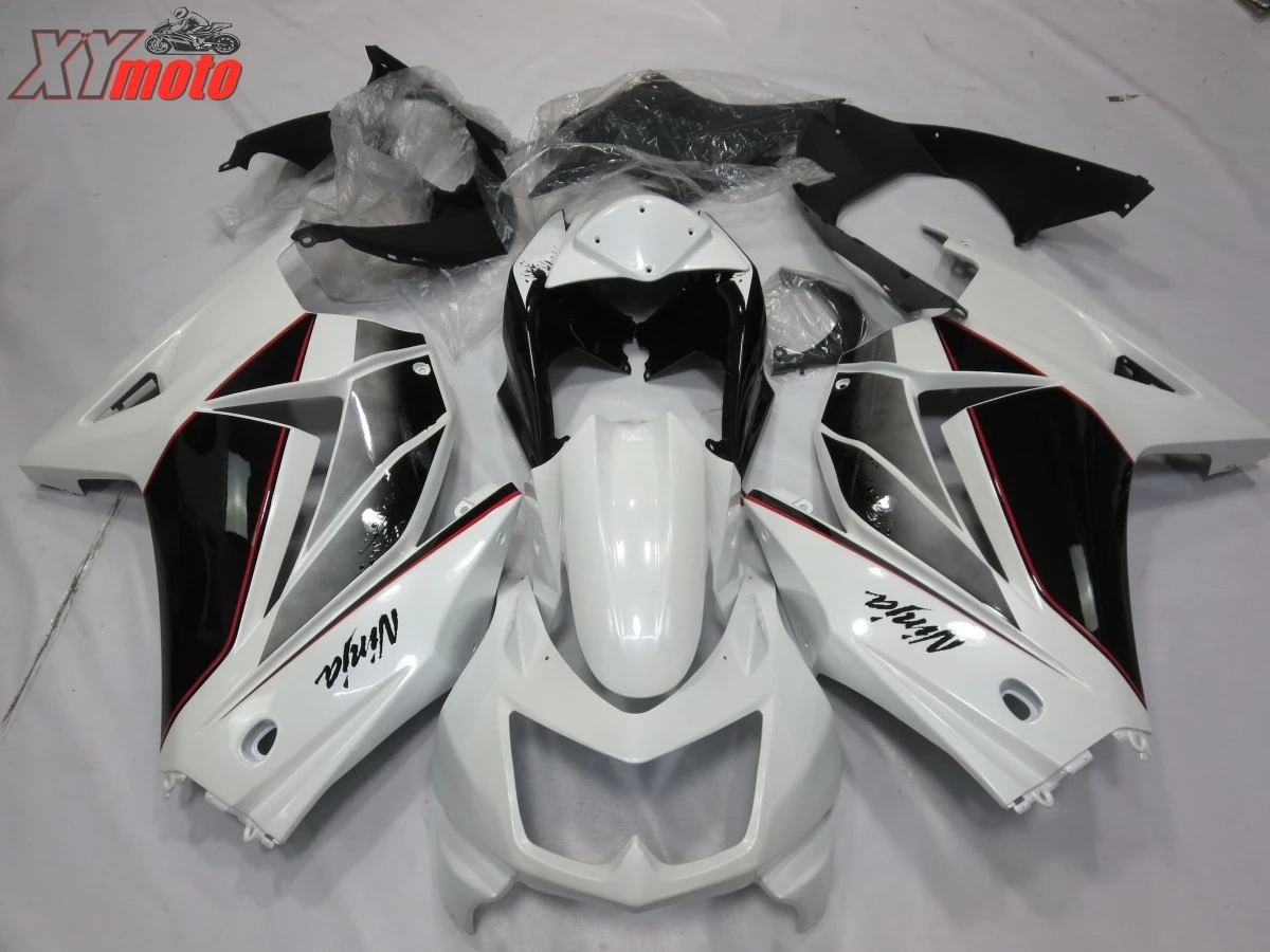 Injection ABS Plastic Fairings For Kawasaki Ninja250R 08-12 Motorcycle Fairing Kit EX250 Z250 2008-2012 White Black Bodyworks
Injection ABS Plastic Fairings For Kawasaki Ninja250R 08-12 Motorcycle Fairing Kit EX250 Z250 2008-2012 White Black Bodyworks