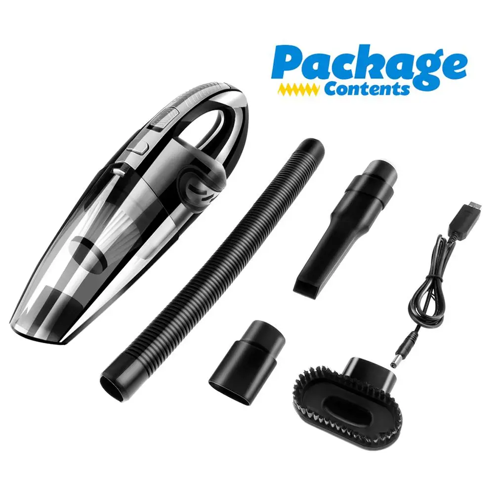 3200KPA 120W Car Vacuum Cleaner Cordless Handheld Fast Charge Home Dry Wet Auto Vehicle Vacuum Cleaner with Washable HEPA Filter
3200KPA 120W Car Vacuum Cleaner Cordless Handheld Fast Charge Home Dry Wet Auto Vehicle Vacuum Cleaner with Washable HEPA Filter