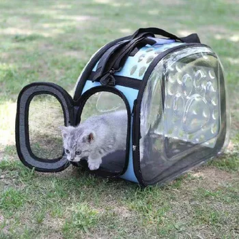 Cat backpack transparent window bag for cat transport pets carrier with space for cat and puppies breathable pet travel bag
Cat backpack transparent window bag for cat transport pets carrier with space for cat and puppies breathable pet travel bag