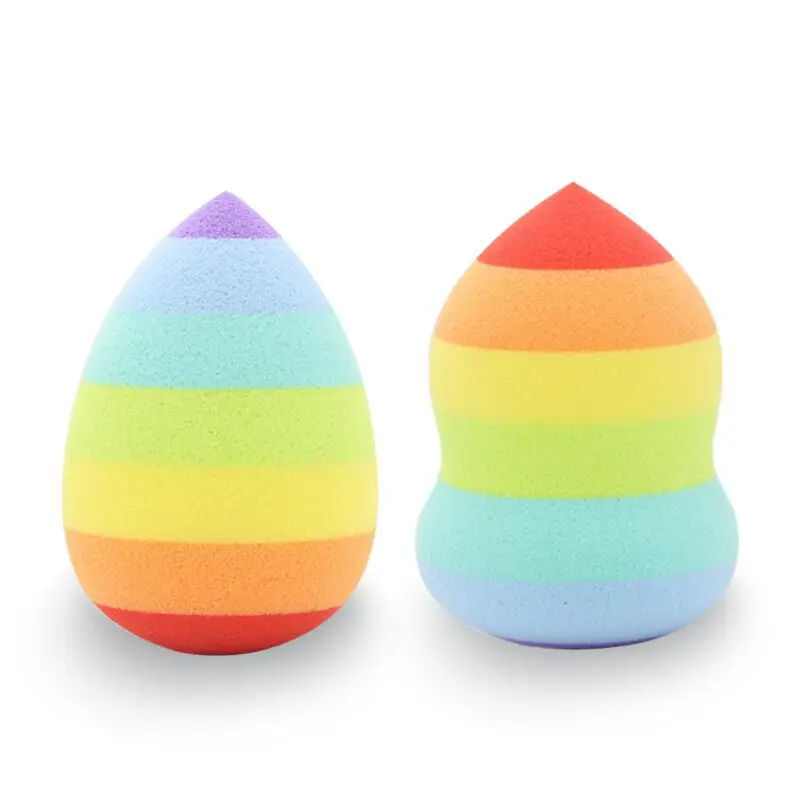 2 Styles Soft Makeup Water Droplet Sponge Rainbow Color Foundation Puff Powder Smooth Beauty BB Cream Makeup Tool Cosmetic Puff
2 Styles Soft Makeup Water Droplet Sponge Rainbow Color Foundation Puff Powder Smooth Beauty BB Cream Makeup Tool Cosmetic Puff