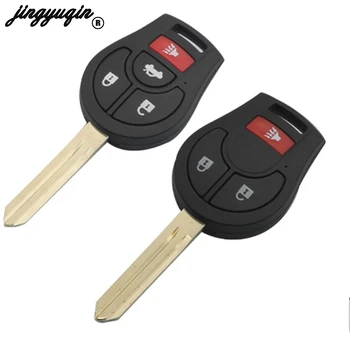 jingyuqin 3/4 Buttons Replacement Remote Car Key Cover Case for Nissan Tiide X-Trail Uncut Blade Micra K14 FCC March Sunny
jingyuqin 3/4 Buttons Replacement Remote Car Key Cover Case for Nissan Tiide X-Trail Uncut Blade Micra K14 FCC March Sunny
