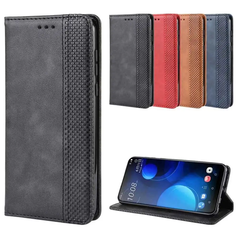 Leather phone case for HTC Desire 12 D12 / D19 plus D19+ / U19E u19 e back Cover Flip card wallet with stand Retro Coque
Leather phone case for HTC Desire 12 D12 / D19 plus D19+ / U19E u19 e back Cover Flip card wallet with stand Retro Coque