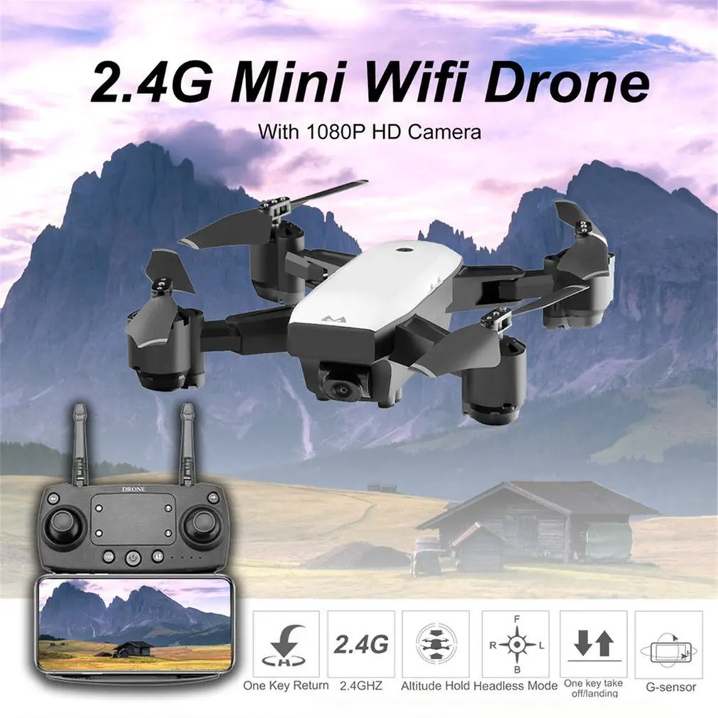 SMRC S20 Foldable 6-axis Gyro FPV Drone RC Quadcopter With 360' Flips Wide Angle 1080P Camera Altitude Hold Three Batteries
SMRC S20 Foldable 6-axis Gyro FPV Drone RC Quadcopter With 360' Flips Wide Angle 1080P Camera Altitude Hold Three Batteries