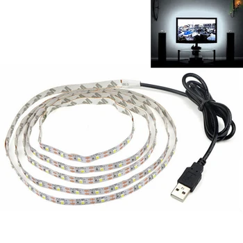 TV Background Desk Decor SMD3528 DC 5V Lamp RGB USB Powered Tape Led Flexible 
TV Background Desk Decor SMD3528 DC 5V Lamp RGB USB Powered Tape Led Flexible