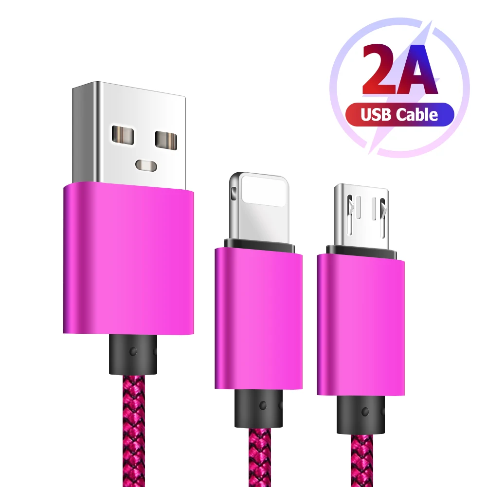 Nylon Braided Heavy Duty Micro USB Cable High Speed 1m 2m 3m For iPhone Android Charger Data Cord Samsung LG HTC Oppo
Nylon Braided Heavy Duty Micro USB Cable High Speed 1m 2m 3m For iPhone Android Charger Data Cord Samsung LG HTC Oppo