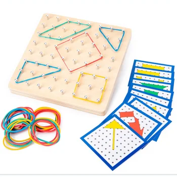 Funny Creative Graphics Iron Nail Wooden Board Colors Practical Life Skills Preschool Kids send Cards Shapes
Funny Creative Graphics Iron Nail Wooden Board Colors Practical Life Skills Preschool Kids send Cards Shapes