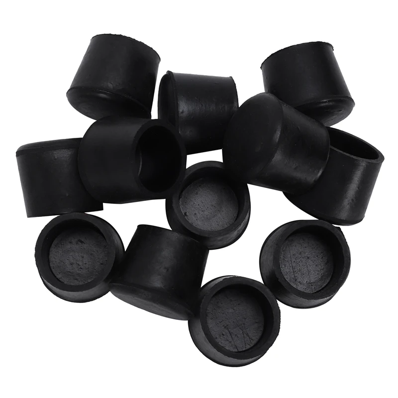 New-Rubber feet for walking aids stool chair top rubber feet, 12 pieces, black
New-Rubber feet for walking aids stool chair top rubber feet, 12 pieces, black