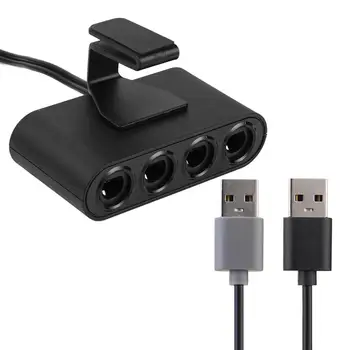 4 Ports GC Controllers USB Adapter Converter Gamecube Controller Adapter Fit for Nintend Switch Wiiu/PC Console Game Accessory
4 Ports GC Controllers USB Adapter Converter Gamecube Controller Adapter Fit for Nintend Switch Wiiu/PC Console Game Accessory