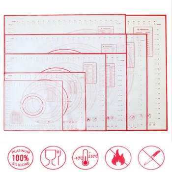 Silicone Mat 60*80cm Baking Dough Mat Non-stick Pastry Pizza Dough Board Cake Rolling Mat Candy Baking Silicone Mat for Dough
Silicone Mat 60*80cm Baking Dough Mat Non-stick Pastry Pizza Dough Board Cake Rolling Mat Candy Baking Silicone Mat for Dough