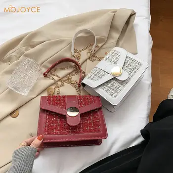 Vintage Women Woolen Messenger Bags Flap Clutch Female Chain Shopping Fashion Shoulder Handbag
Vintage Women Woolen Messenger Bags Flap Clutch Female Chain Shopping Fashion Shoulder Handbag