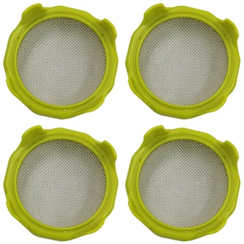 4Pcs Vegetable Growing Germination Sprouting Lids Mesh Sprout Cover Kit Sealing Ring Lid for Regular Wide Mouth Mason Jars
4Pcs Vegetable Growing Germination Sprouting Lids Mesh Sprout Cover Kit Sealing Ring Lid for Regular Wide Mouth Mason Jars