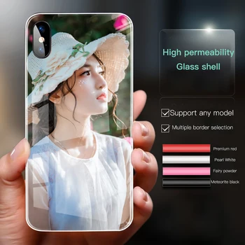 Custom DIY Glass Phone Case For iPhone Samsung Galaxy Xiaomi Huawei Oneplus Luminous Cover For S10 Note10 Plus Redmi Note7 P30
Custom DIY Glass Phone Case For iPhone Samsung Galaxy Xiaomi Huawei Oneplus Luminous Cover For S10 Note10 Plus Redmi Note7 P30