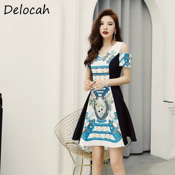 Delocah Summer Sexy Strapless Female Dress Women Gorgeous Crystal Beading Printed Patchwork Office Short Dresses vestidos
Delocah Summer Sexy Strapless Female Dress Women Gorgeous Crystal Beading Printed Patchwork Office Short Dresses vestidos