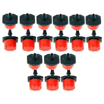 75 Pcs Micro-Flow Dripper Drip Head Adjustable 8-Holes Emitter Irrigation Sprinkler Watering Dripper Drip System
75 Pcs Micro-Flow Dripper Drip Head Adjustable 8-Holes Emitter Irrigation Sprinkler Watering Dripper Drip System