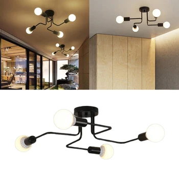 Iron Art Ceiling Light Dining Room Pendant Lighting Clothing Store Chandelier
Iron Art Ceiling Light Dining Room Pendant Lighting Clothing Store Chandelier