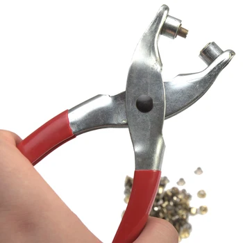 Steel Leather Craft Portable Durable Manual Tool Eyelet Pliers Practical PVC Handle Hole Maker
Steel Leather Craft Portable Durable Manual Tool Eyelet Pliers Practical PVC Handle Hole Maker