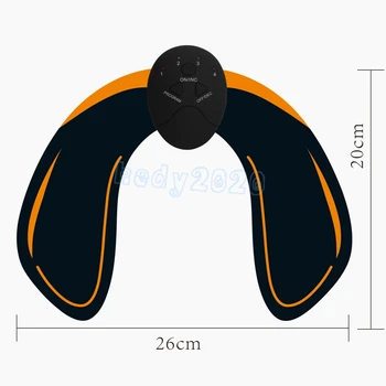 Hip Trainer Muscle Stimulator ABS Fitness Buttocks Butt Lifting Buttock Toner Trainer Slimming Massager Unisex
Hip Trainer Muscle Stimulator ABS Fitness Buttocks Butt Lifting Buttock Toner Trainer Slimming Massager Unisex