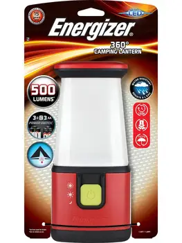 Flashlight Energizer Camping Light 360, 500 lumens 3AA, up to 650h autonomy. 3 lighting modes. Quality Energizer
Flashlight Energizer Camping Light 360, 500 lumens 3AA, up to 650h autonomy. 3 lighting modes. Quality Energizer
