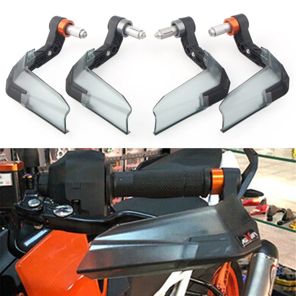 

1Pair 7/8" 22mm Universal Motorcycle Lever Guard Brake and Clutch Handle Protection Hand Guards For Suzuki GSXR GSX