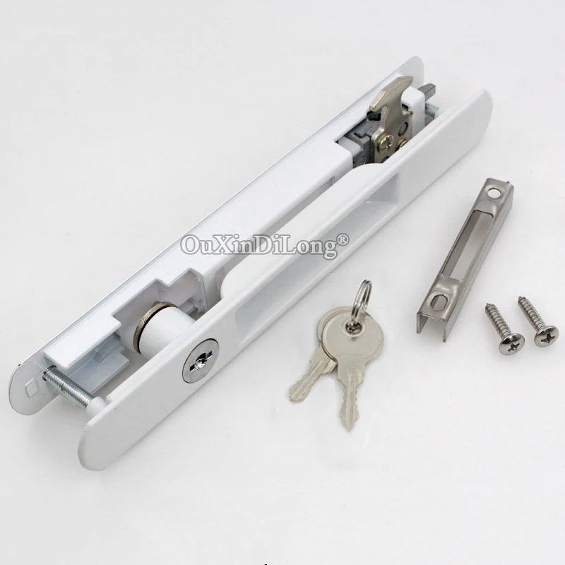 Brand New 2PCS 90 Type Sliding Door Hook Locks for Aluminium Alloy Balcony Door and Window Lock w Keys
Brand New 2PCS 90 Type Sliding Door Hook Locks for Aluminium Alloy Balcony Door and Window Lock w Keys