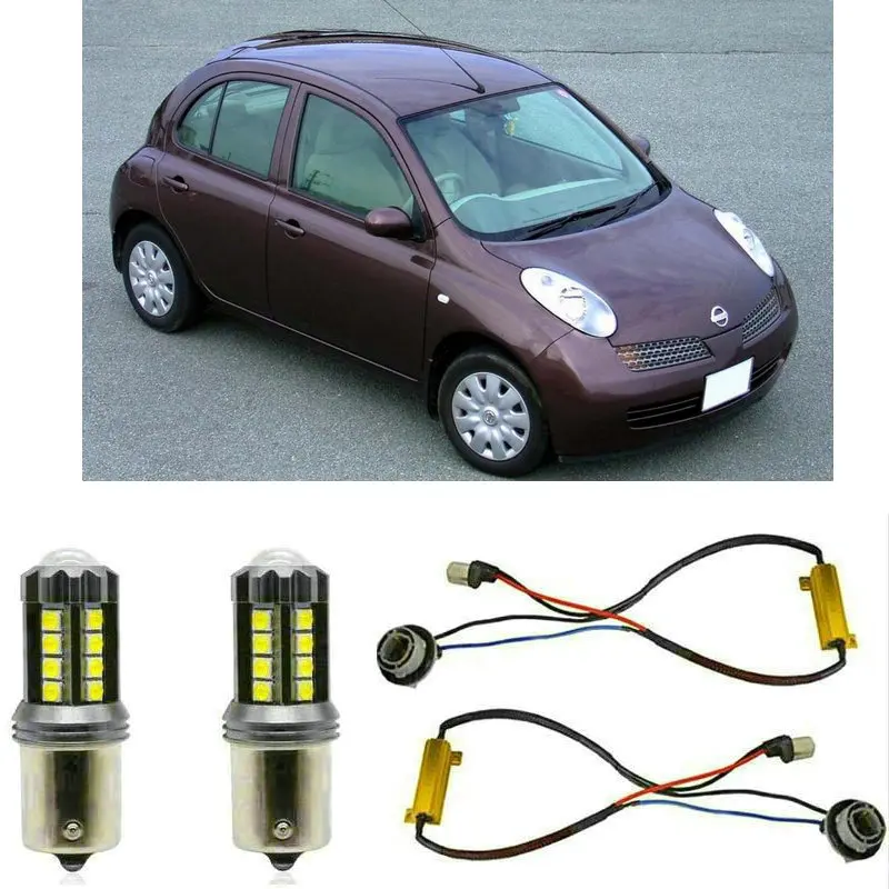 Fog lamps for Nissan MICRA 3 III K12 Stop lamp Reverse Back up bulb Front Rear Turn Signal error free 2pc
Fog lamps for Nissan MICRA 3 III K12 Stop lamp Reverse Back up bulb Front Rear Turn Signal error free 2pc