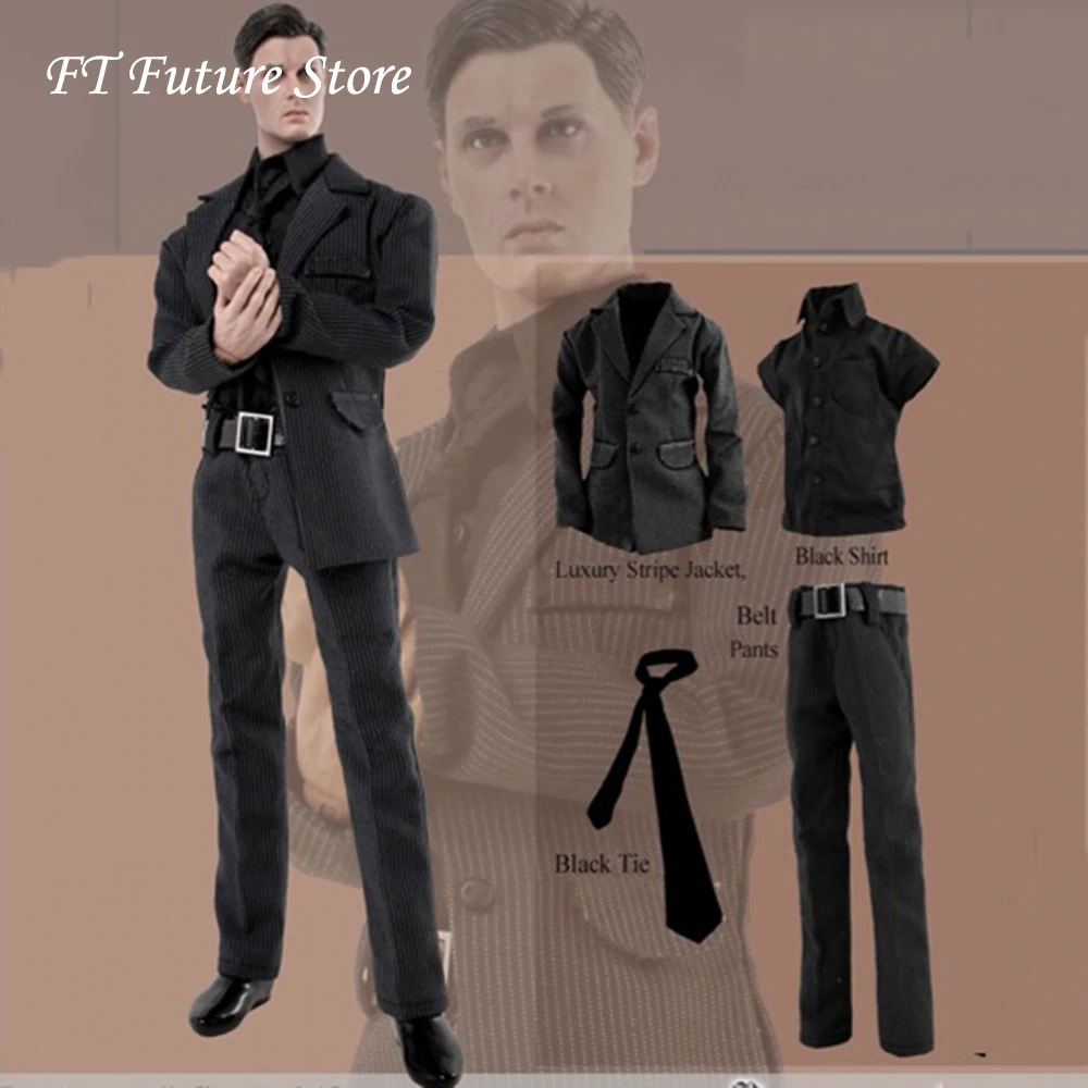 CC187 1/6 Scale Male Figure Accessory Stripe Gentleman Suit Clothes Set Model Accessory for 12 inches Action Figure Body
CC187 1/6 Scale Male Figure Accessory Stripe Gentleman Suit Clothes Set Model Accessory for 12 inches Action Figure Body