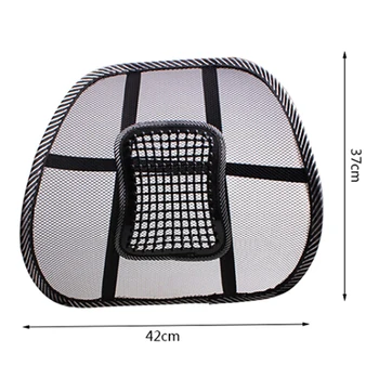 1PCS Seat Posture Corrector Black Car Seat Office Chair Back Cushion Back Lumbar Massage Mesh Ventilate Cushion Pad Pain Relief
1PCS Seat Posture Corrector Black Car Seat Office Chair Back Cushion Back Lumbar Massage Mesh Ventilate Cushion Pad Pain Relief