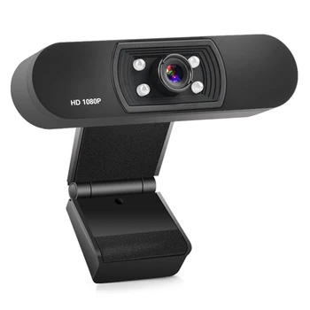 With 4 Lights Streaming Recording Digital Clip On Video Conference Computer Peripherals Built In Microphone HD Webcam Universal
With 4 Lights Streaming Recording Digital Clip On Video Conference Computer Peripherals Built In Microphone HD Webcam Universal