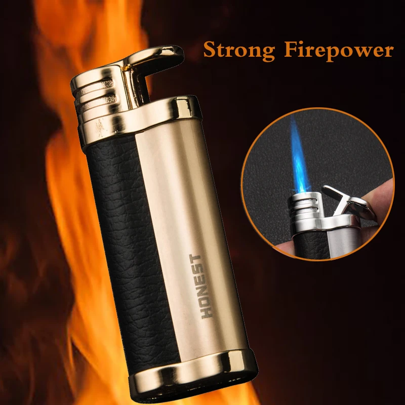 Windproof Torch Lighter Refillable Butane Gas Cigarette Lighter Vintage Boutique 1300 C Jet Lighter Blue Flame Luxury Men Gifts
Windproof Torch Lighter Refillable Butane Gas Cigarette Lighter Vintage Boutique 1300 C Jet Lighter Blue Flame Luxury Men Gifts