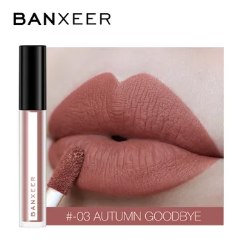 BANXEER Brand Lipgloss Matte 8 Colors Lip Gloss Velvety Lipstick Liquid Waterproof Lip Tint Full & rich Sexy Lip Makeup Cosmetic
BANXEER Brand Lipgloss Matte 8 Colors Lip Gloss Velvety Lipstick Liquid Waterproof Lip Tint Full & rich Sexy Lip Makeup Cosmetic