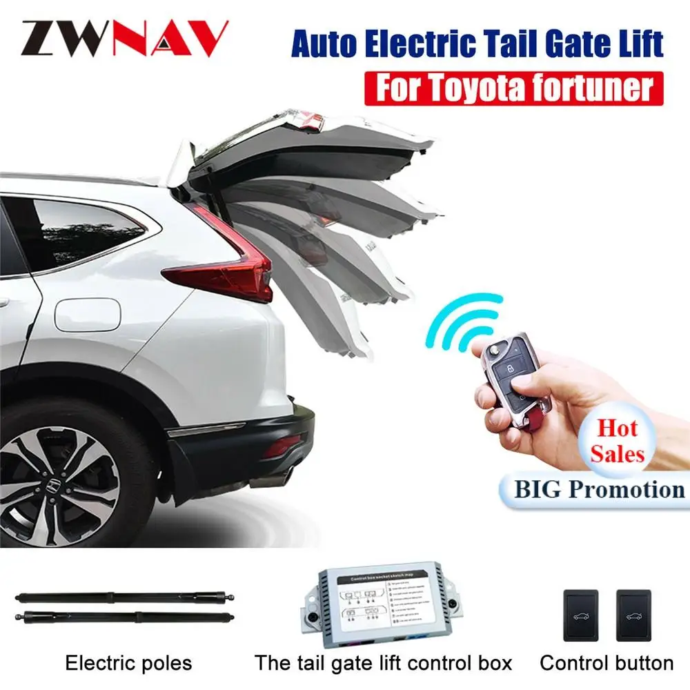Easy to install Smart Auto Electric Tail Gate Lift For Toyota Fortuner 2016 2017+ with Remote Control Drive Seat Button Control
Easy to install Smart Auto Electric Tail Gate Lift For Toyota Fortuner 2016 2017+ with Remote Control Drive Seat Button Control