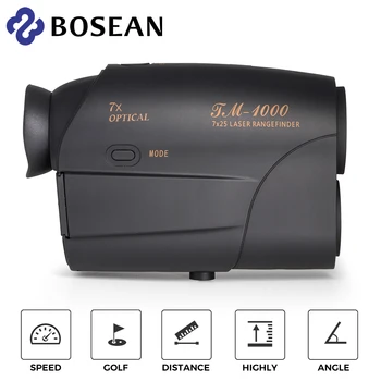 BOSEAN Laser Rangefinder 1500 Yard 7X with Continuous Scanning, Flag Lock, RangeFinder for Golf , Hunting, Survey with Battery
BOSEAN Laser Rangefinder 1500 Yard 7X with Continuous Scanning, Flag Lock, RangeFinder for Golf , Hunting, Survey with Battery