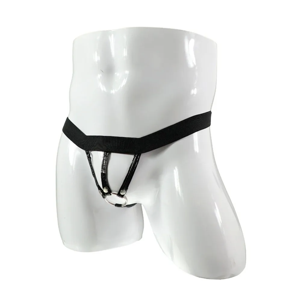 Men Sexy Fashion Faux Leather Striped Sexy Thong T-Pants Panties Underwear Men's Men's Sexy Underwear Underwear Wholesale
Men Sexy Fashion Faux Leather Striped Sexy Thong T-Pants Panties Underwear Men's Men's Sexy Underwear Underwear Wholesale
