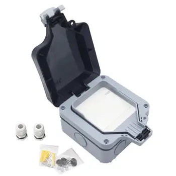 High Quality Power Switch Electrical Single/Double Control Wall Switch Outdoor Waterproof Switch For Kitchen Bathroom
High Quality Power Switch Electrical Single/Double Control Wall Switch Outdoor Waterproof Switch For Kitchen Bathroom